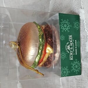 *LAST CHANCE*Kurt S Adler Shiny Cheeseburger Ornament